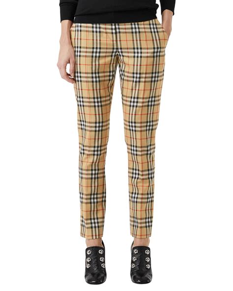 burberry plaid pants|burberry sweatpants thick for men.